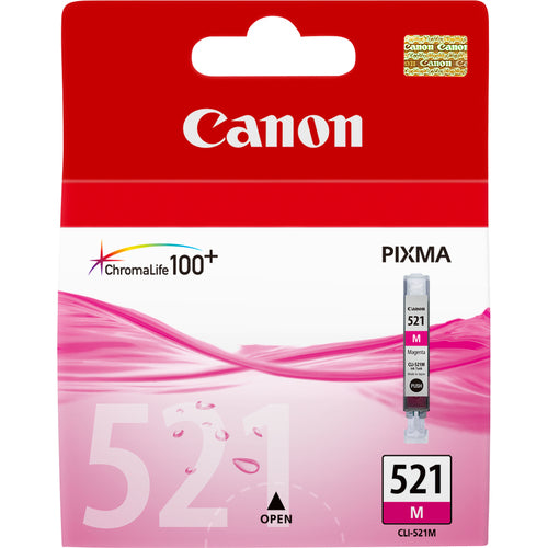 Canon CLI-521M Magenta Ink Cartridge Canon CLI-521M Magenta Ink Cartridge